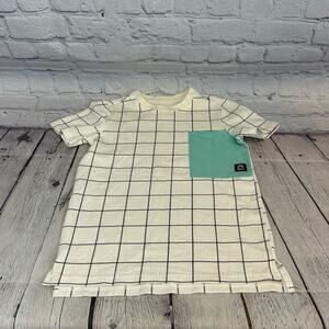 Rags to Raches Cream Checker Shirt
